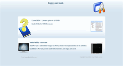 Desktop Screenshot of extratoolbox.com